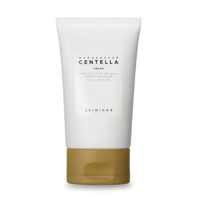 Хидратиращ крем за лице с Centella Asiatica, ниацинамид и сквалан SKIN1004 Madagascar Centella Cream 75 ml
