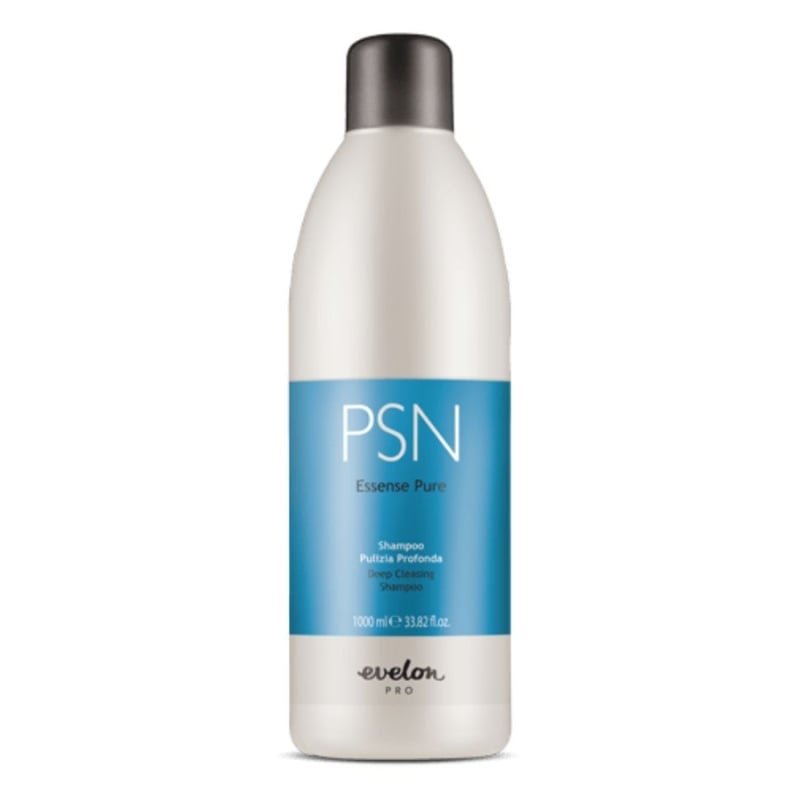 Дълбокопочистващ шампоан за мазен скалп с балансираща формула Evelon PSN Essense Pure Deep Cleaning Shampoo 1000 ml