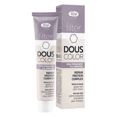 Професионална деми-перманентна боя за коса без амоняк Lisap Milano Filter Douscolor Demi Permanent Colour 60 ml