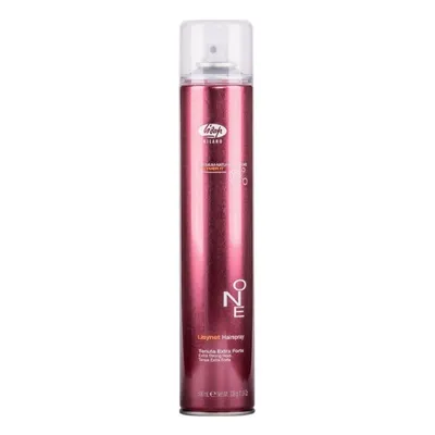 Силен фиксиращ лак за коса с POLIMERIT технология Lisap Milano Lisynet One Extra Forte 500 ml