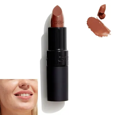Дълготрайно матово червило за устни Gosh Velvet Touch Lipstick Matt 4g (РАЗЛИЧНИ НЮАНСИ)