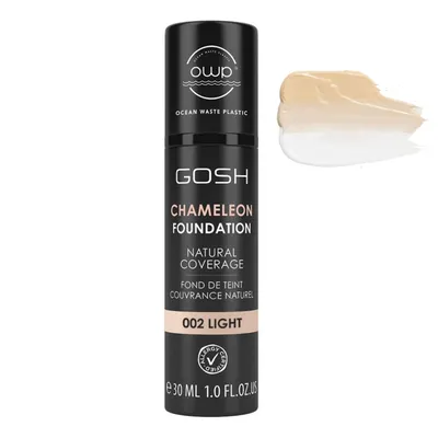 Фон дьо тен с естествен завършек Gosh Chameleon Foundation 30ml (РАЗЛИЧНИ НЮАНСИ)
