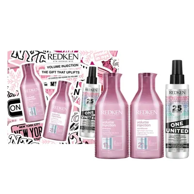 Лимитирана подаръчна кутия за обем Redken Volume Injection Holiday Box