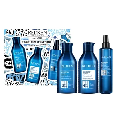 Лимитирана подаръчна кутия за възстановяване на увредена коса Redken Extreme Holiday Box
