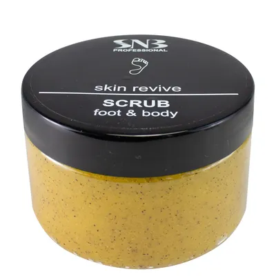 Скраб за педикюр с прополис и облепиха SNB Skin Revive Scrub & Body 300ml