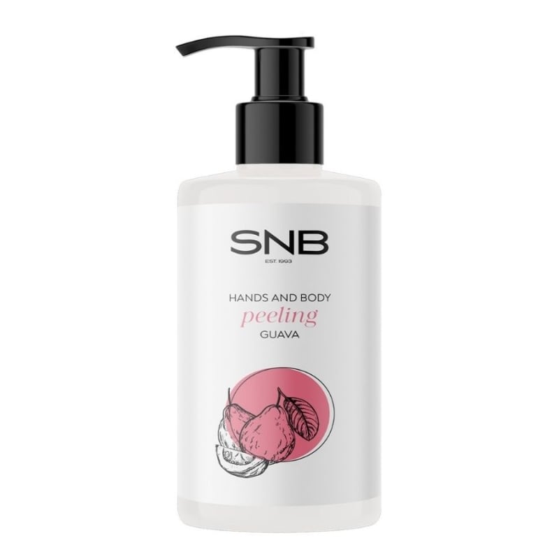 Пилинг за ръце и тяло с гуава SNB Hands & Body Peeling Guava 250ml
