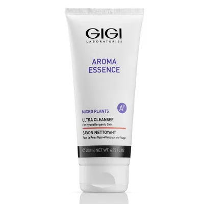 Хипоалергенен измиващ гел за чувствителна кожа GIGI Aroma Essence Ultra Cleanser Hypoallergenic 200 ml