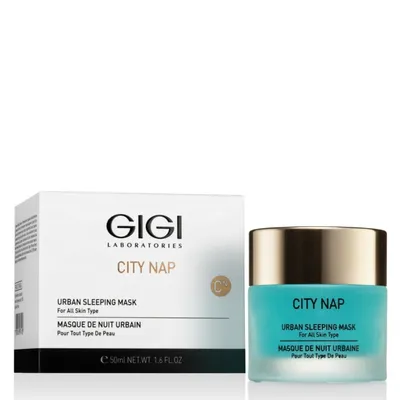 Нощна хидратираща и възстановяваща маска с антистрес комплекс Gigi City NAP Urban Sleep Mask 50 ml
