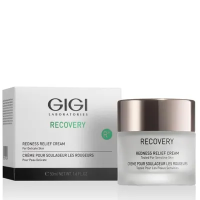 Терапевтичен крем против зачервяване и чувствителност с Aldavine и MDI Amino Glycan GIGI Recovery Redness Cream 50 ml