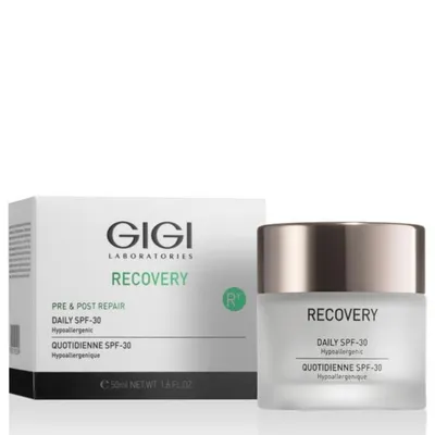 Възстановяващ дневен крем за чувствителна кожа със SPF 30 GIGI Recovery Day Cream 50 ml