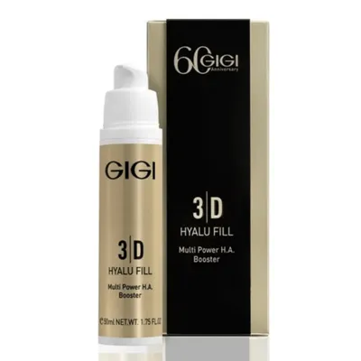 Хиалуронов мулти-филър бустер с многостепенно действие GIGI 3D Hyalu Fill Multi Power H.A. Booster 50 ml