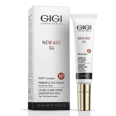 Околоочен хидратиращ и стягащ крем с пептиди GIGI New Age G4 Eye Cream 20 ml