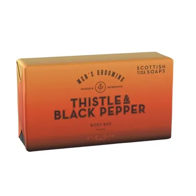 Сапун за мъже с Трън и Пипер Scottish Fine Soaps Men's Grooming Thistle & Black Pepper Body Bar Soap 220gr