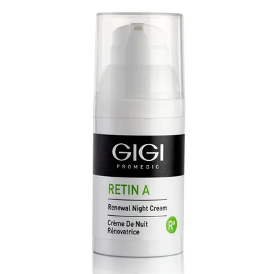 Обновяващ нощен крем за регенерация и изравняване на текстурата GIGI Retin A Renewal Night Cream 30 ml