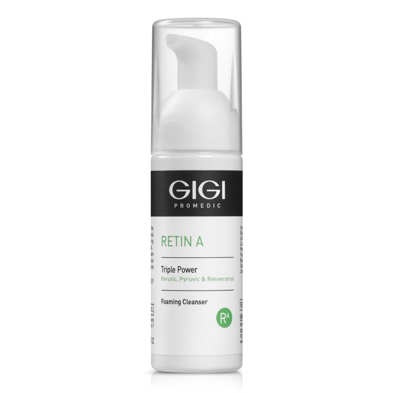 Почистваща пяна с 10% гликолова киселина GIGI Retin A Foaming Cleanser 120 ml