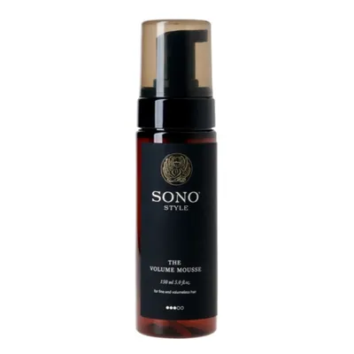 Пяна за обем с еластична фиксация за фина и тънка коса SONO The Volume Mousse 150 ml