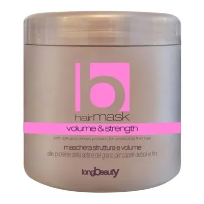 Укрепваща маска с копринени и пшенични протеини за обем и плътност Edelstein Evolution LongBeauty Volume & Strength Mask 1000 ml