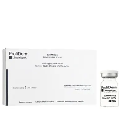 Стягащ и лифтинг серум за шия и деколте с Profiderm Firming & Lifting Neck Serum 5 x 5 ml