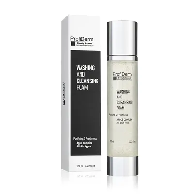 Почистваща и измивна пяна ProfiDerm Washing & Cleansing Foam 120ml