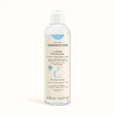 Нежна мицеларна вода за почистване и дегримиране с флорални води Embryolisse Micellar Lotion 250 ml