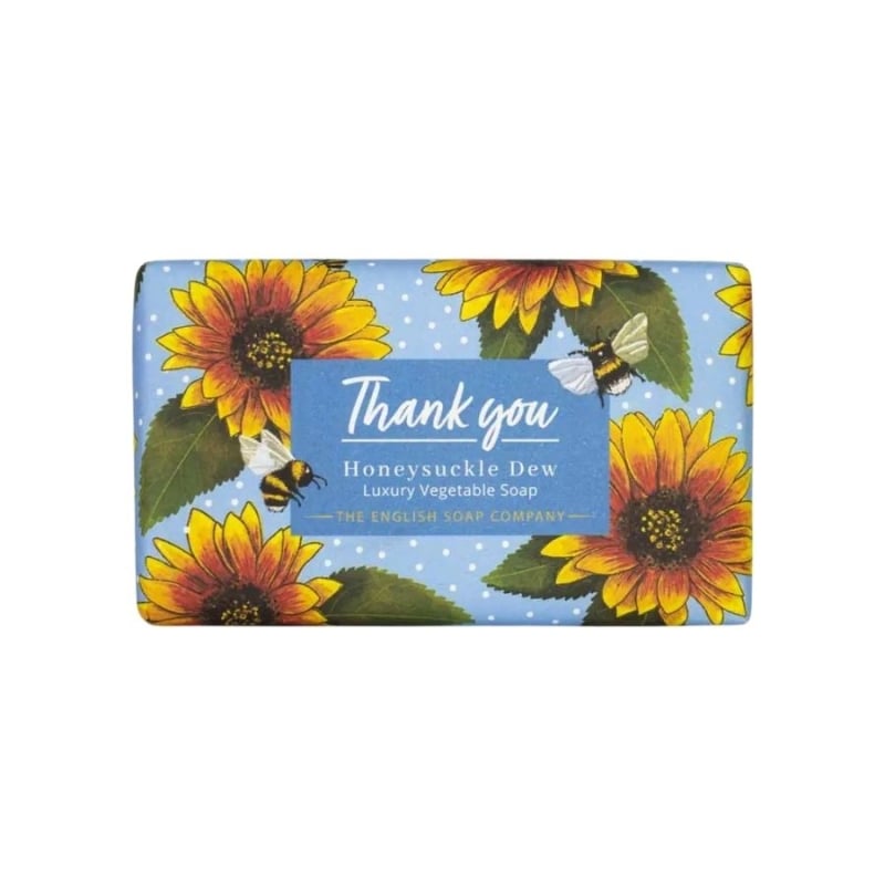 Сапун за повод "Благодаря" с Мед The English Soap Company Thank You Honeysuckle Dew Luxury Vegetable Soap 190g