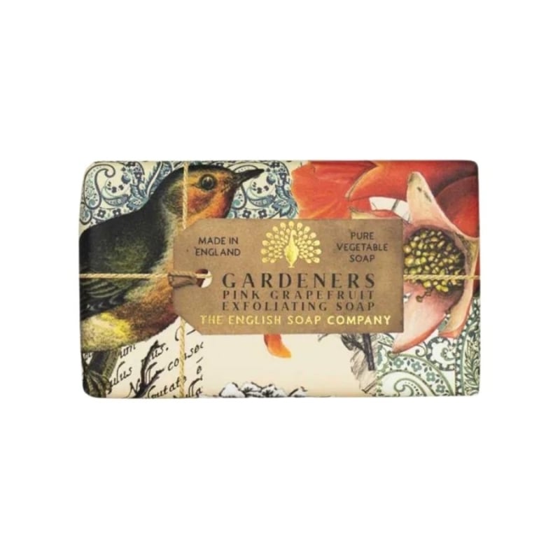 Луксозен ексфолиращ сапун Градински винтидж с масло от Ший The English Soap Company Gardeners Rich Shea Butter Soap 190g