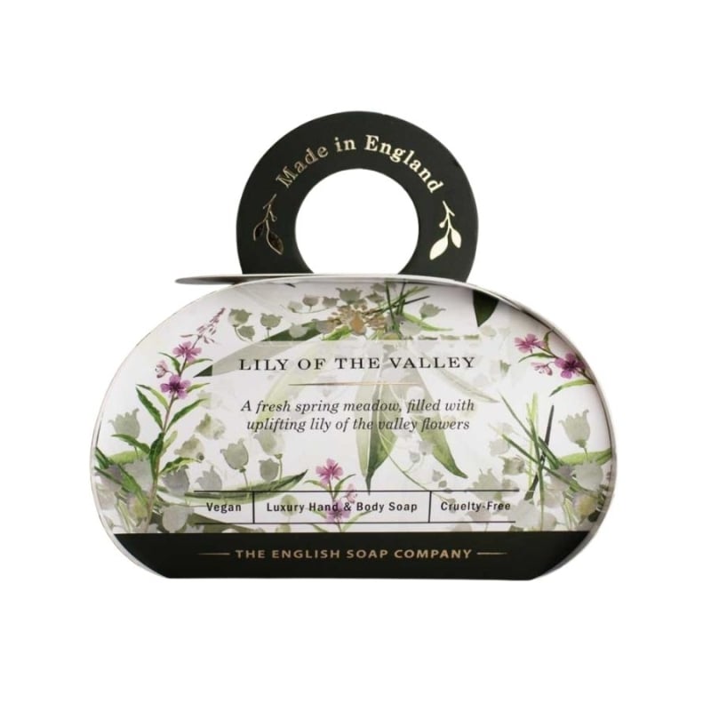 Луксозен сапун с Момина сълза The English Soap Company Lily of the Valley Large Gift Bath Soap 260g