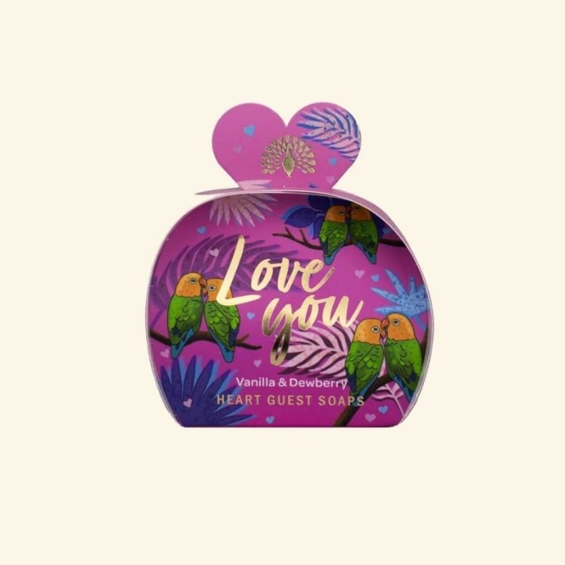 Мини сапуни The English Soap Company Love You Heart Guest Soaps 3 x 20 g