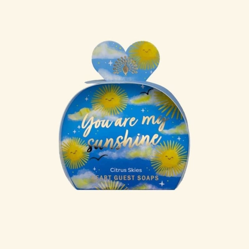 Мини сапуни The English Soap Company You Are My Sunshine Heart Guest Soaps 3 x 20 g