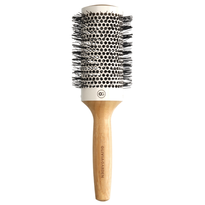Професионална кръгла четка за коса от бамбук Olivia Garden Bamboo Touch 53 mm