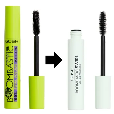 Спирала за обем и плътност Gosh Boombastic XXL Swirl Mascara 13ml
