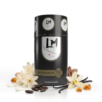 Освежител за въздух LM BLACK LADY 250ml 103 ( пълнител за електронен ароматизатор )