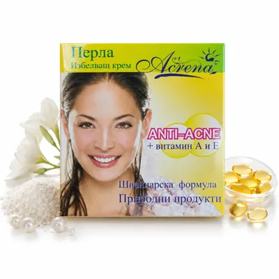 Избелващ крем за лице Acrena Anti-Acne Whitening Cream 4ml