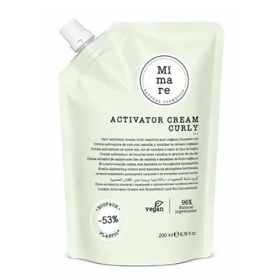 Крем за къдрава коса за дефинирани къдрици и анти фриз ефект MIMARE Curly Method Leave-In Cream 200 ml