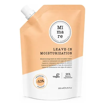 Хидратиращ крем без отмиване за суха и дехидратирана коса MIMARE Leave-In Moisturization 200 ml