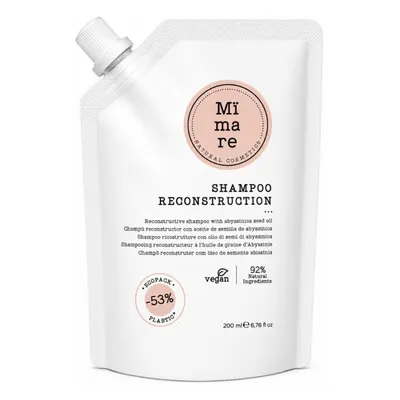 Възстановяващ шампоан за увредена коса за мекота и блясък MIMARE Reconstruction Shampoo 200 ml