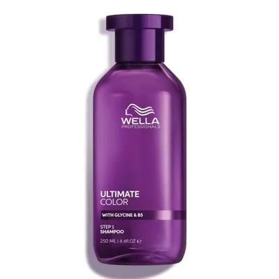 Шампоан за боядисана коса за блясък, мекота и защита на цвета Wella Professionals Ultimate Color Shampoo 250 ml