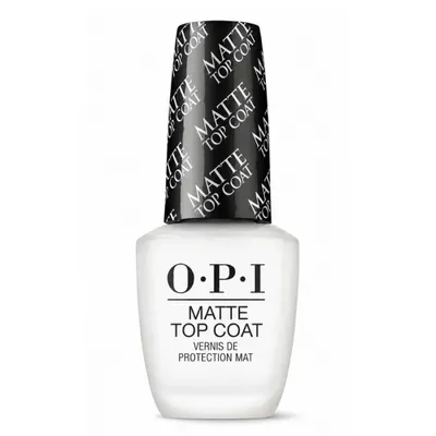 Матиращ топ лак за кадифен матов ефект OPI Matte Top Coat 15 ml