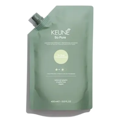 Детокс шампоан за мазна коса и дълбоко почистване Keune So Pure Clarify Shampoo Refill 400 ml
