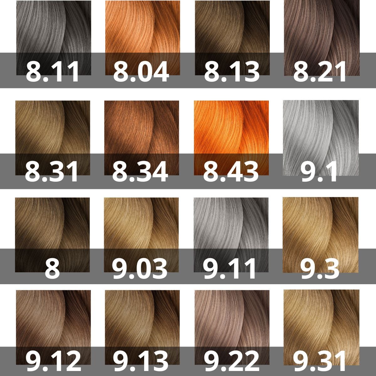 Shade chart 5