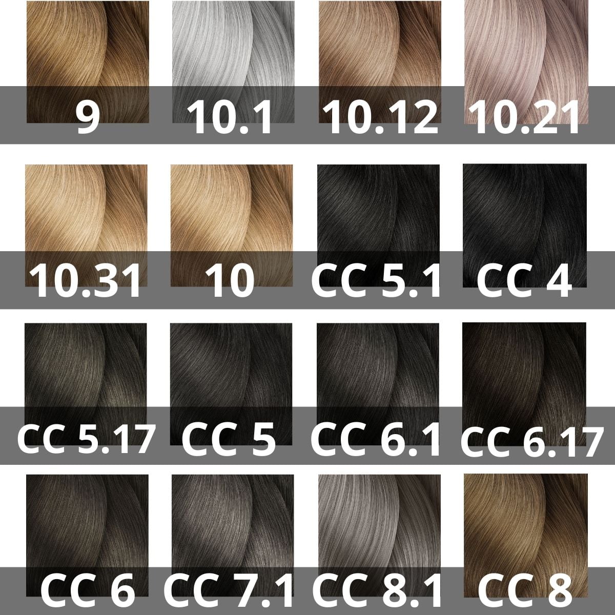 Shade chart 6