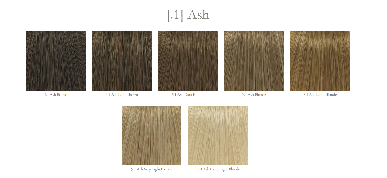 Shade chart 3