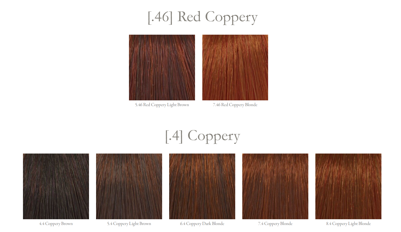 Shade chart 8