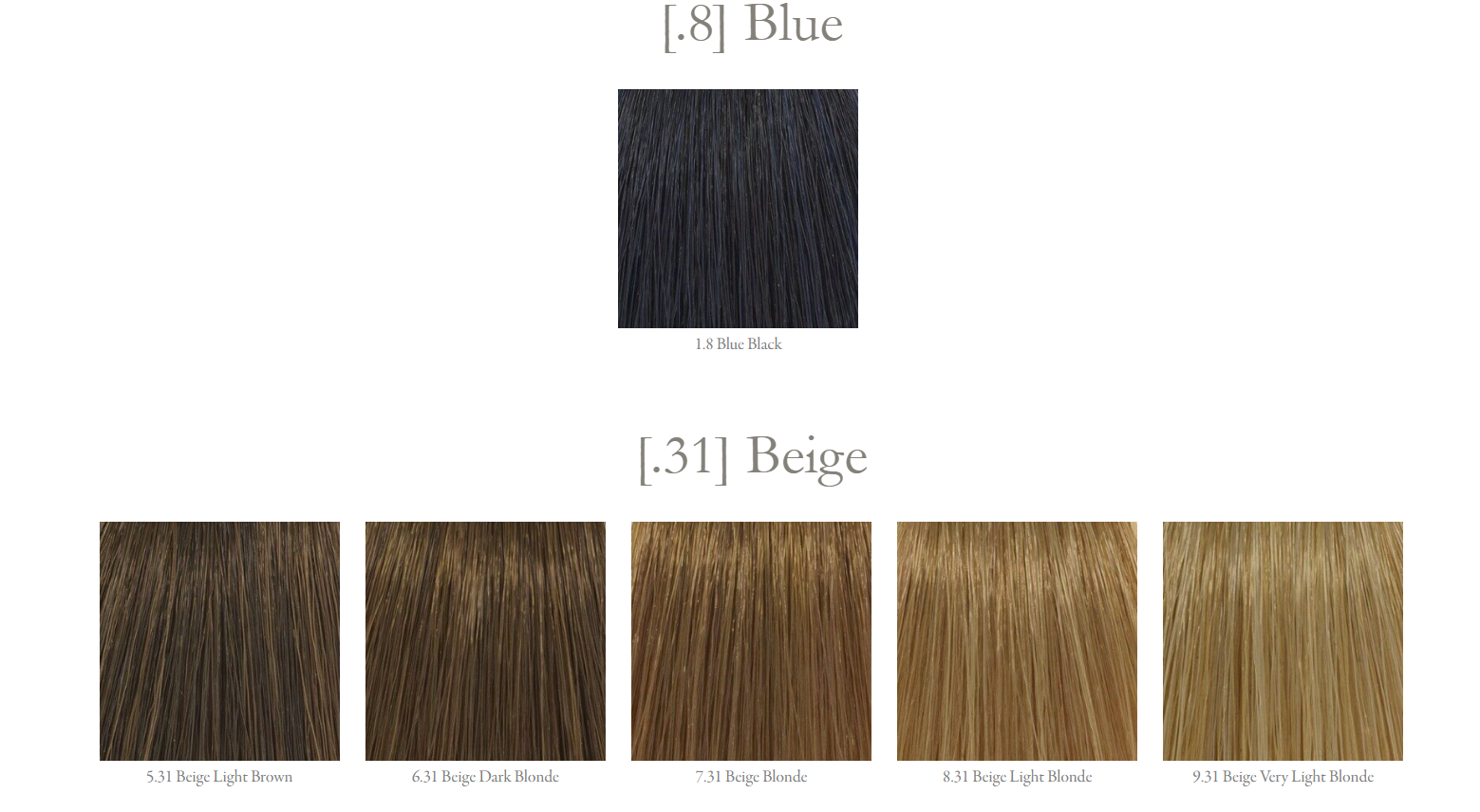 Shade chart 5