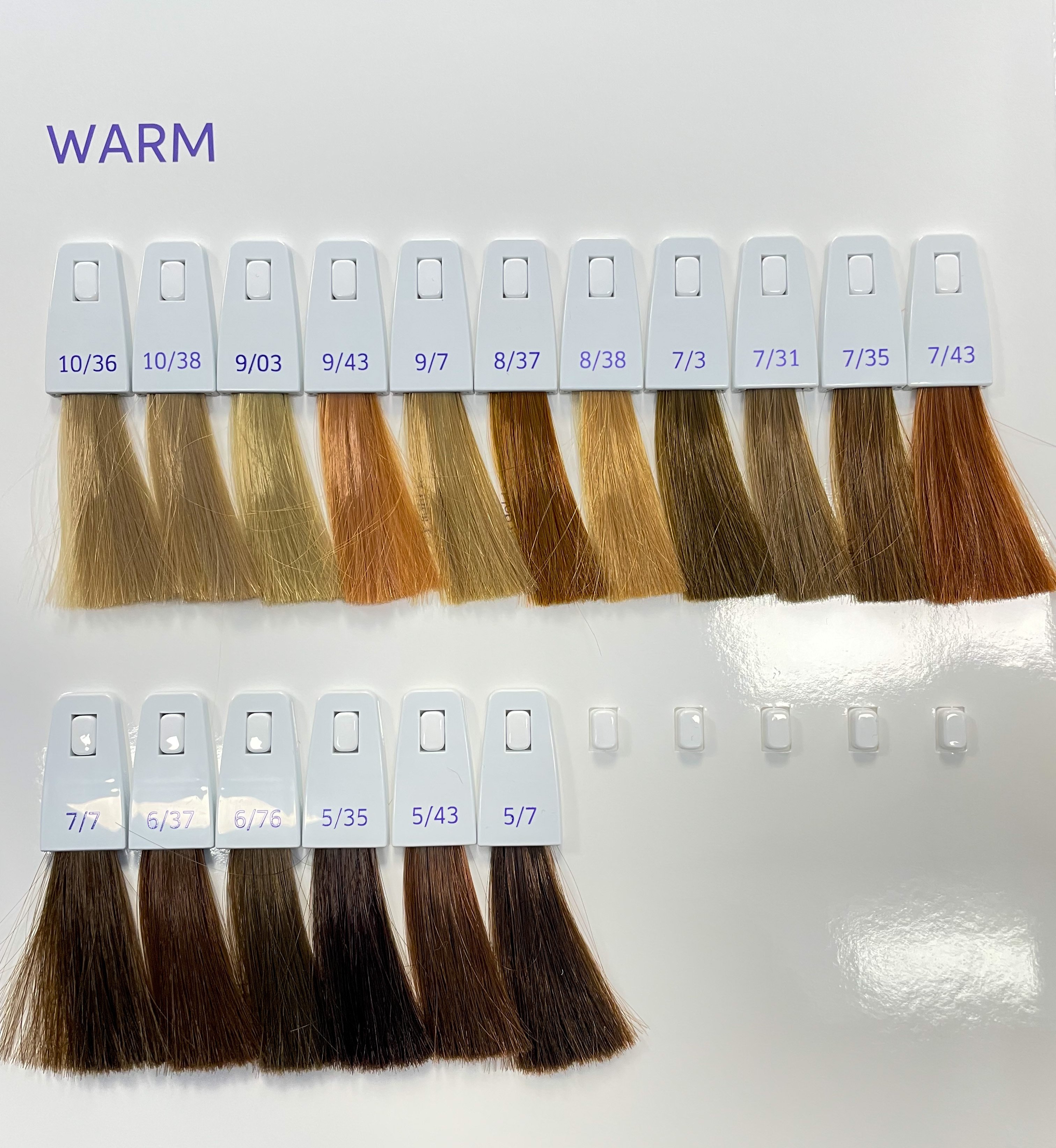 Shade chart 2