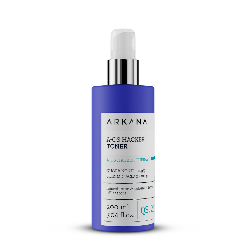 Почистващ тоник за проблемна кожа Arkana A-QS Hacker Toner 200 ml