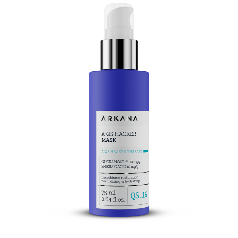 Почистваща маска за проблемна кожа Arkana A-QS Hacker Mask 75 ml