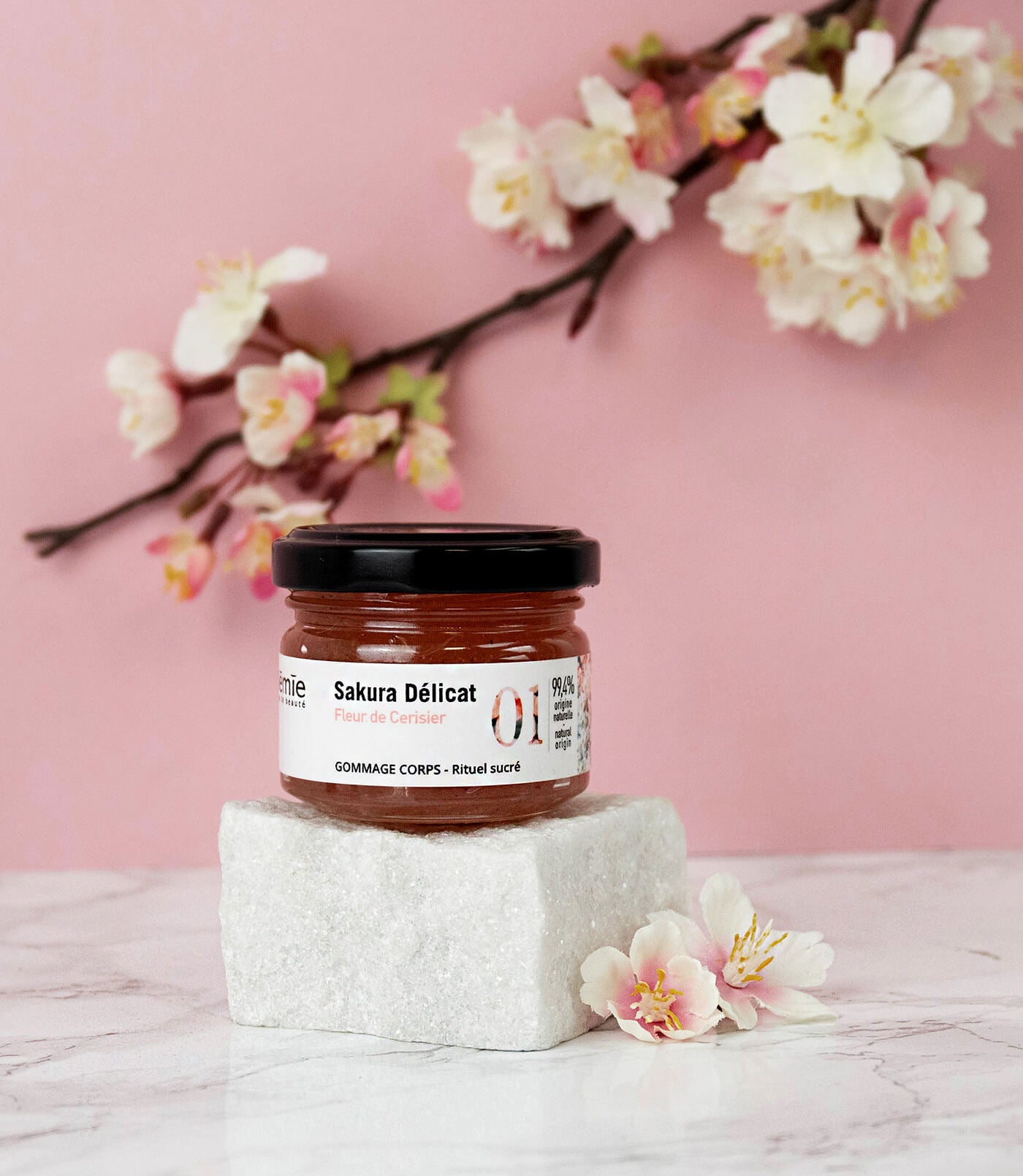 Захарен пилинг за тяло Académie Spa Sakura Delicat 450 мл — снимка 2