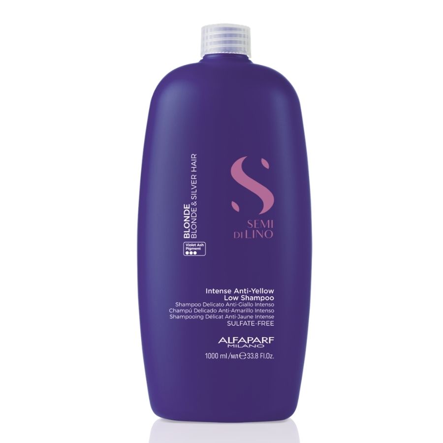 Матиращ шампоан за неутрализиране на жълти нюанси Alfaparf SDL BLondes Anti-Yellow Low Shampoo 1000ml