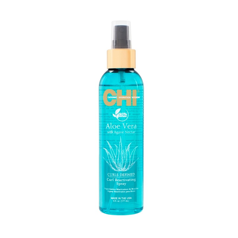 Спрей за активиране на къдрици CHI Aloe Vera Curl Reactivating Spray 177ml